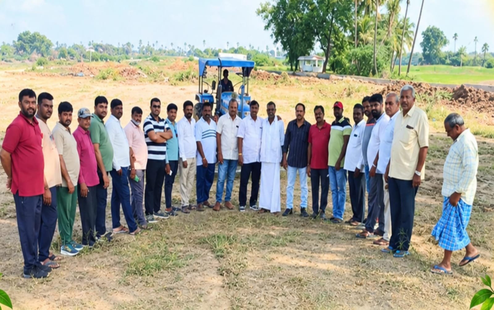 తూర్పుకోటలో బతుకమ్మ ఏర్పాట్లపై అఖిలపక్ష నాయకుల పరిశీలన